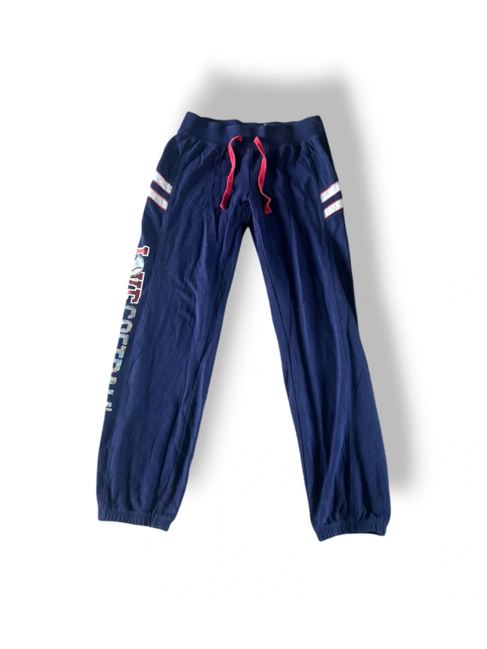 [Justice] Blue Softball Sequin Joggers